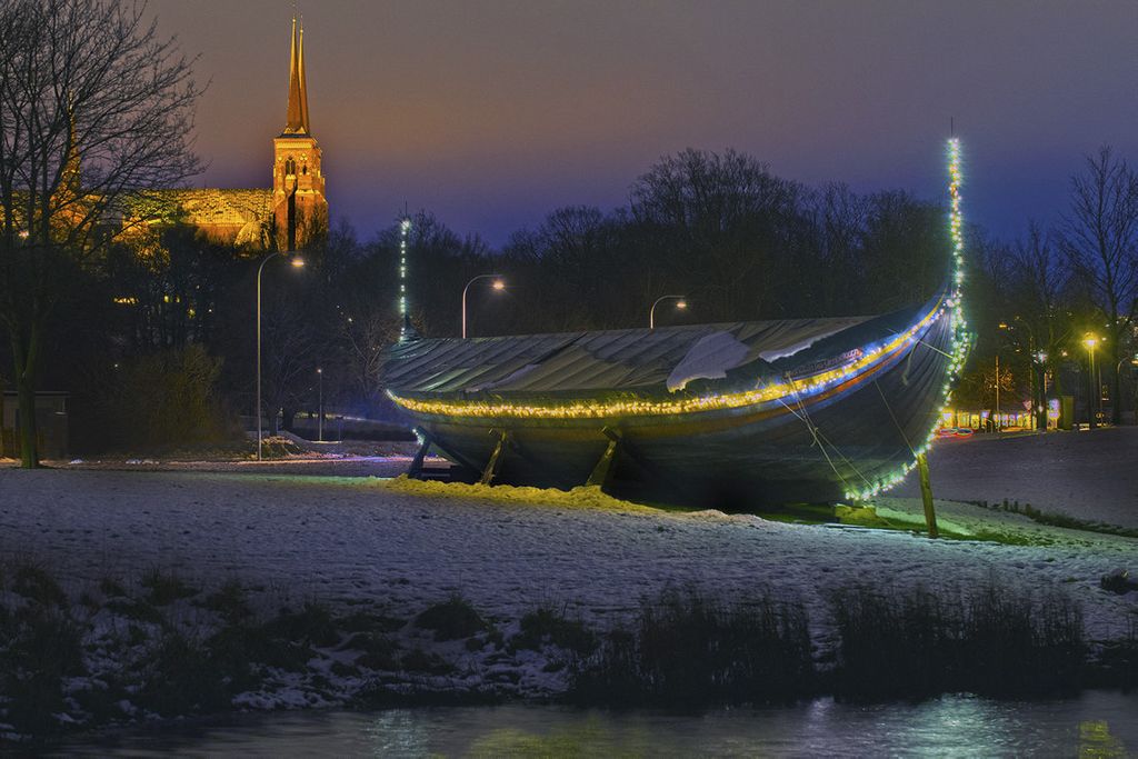 Juleferie på Vikingeskibsmuseet. Copyright: Vikingeskibsmuseet i Roskilde.