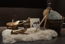 Museumsbesøg med børnehaver på Vikingeskibsmuseet med leg i Børnebygden