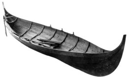 The Viking Ship museum's recreation of a Gokstad Boat